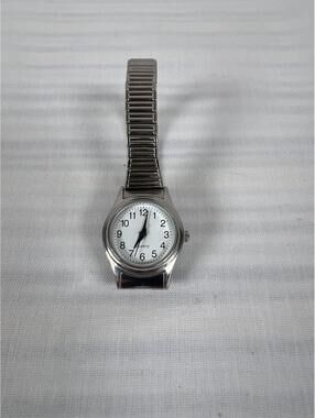 Accutime Watch Corp. Stainless Steel Quartz Watch